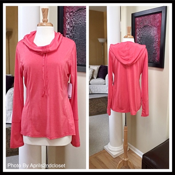 MARIKA HOODIE TUNIC HOODED TEE A3C - Picture 3 of 7